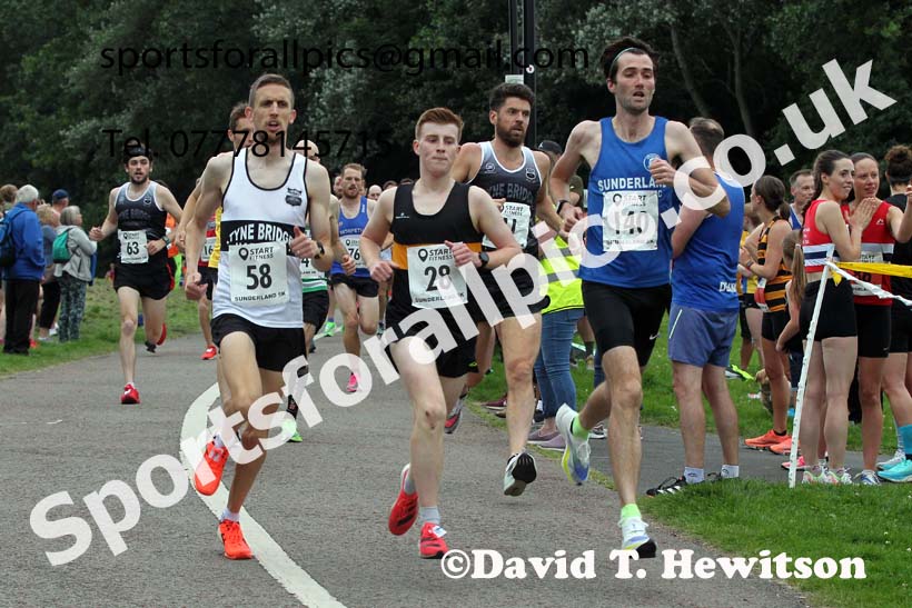 Mens Sunderland 5k (Inc. NE and NCAA Champs), Silksworth, Sunderland, Thursday, July 22nd. Photo: David T. Hewitson/Sports for All Pics